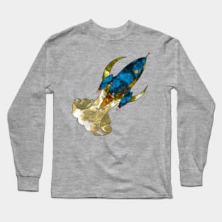 Atom Punk Rocket Long Sleeve T-Shirt